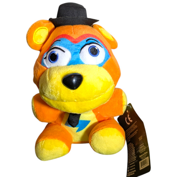 Glamrock Freddy Plush Toy - The "Five Nights at Freddy's Plushie Stuffed Animal - Picture 1 of 6